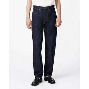 Japan Blue Jeans Dark Wash Denim Selvedge Straight Leg Jeans Men's Size 34x28
